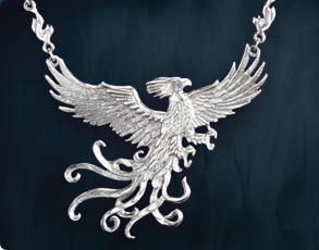 Harry Potter - Fawkes der Ph�nix Kette