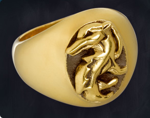 Hufflepuff Siegel Ring