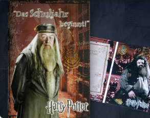 Harry Potter Gru�karte zur Einschulung