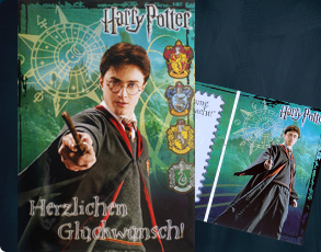 Harry Potter Gl�ckwunschkarte