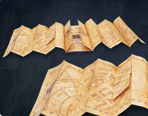 Die Karte des Rumtreibers - Harry Potter - Der Offizielle Harry Potter Shop