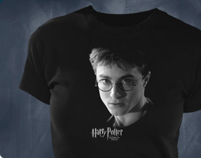 Harry Potter Girlie Shirt B&W