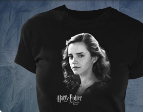 Hermine Granger Girlie Shirt B&W