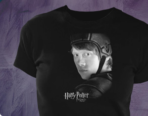 Ron Weasley Girlie Shirt B&W