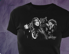 Collage Snape Girlie Shirt B&W