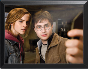 Hermine und Harry - Harry Potter Wandbild